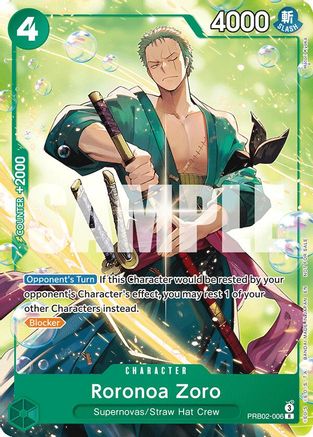 Roronoa Zoro (Welcome Pack 2026 Vol.1) (PRB02-006) - [One Piece Promotion Cards]