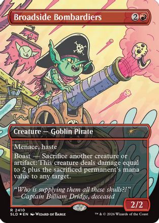 Broadside Bombardiers  [Secret Lair Drop Series] Foil