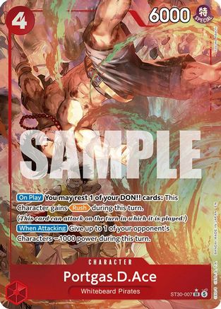Portgas.D.Ace (Parallel) (ST30-007) - [Starter Deck EX: Luffy & Ace] Foil