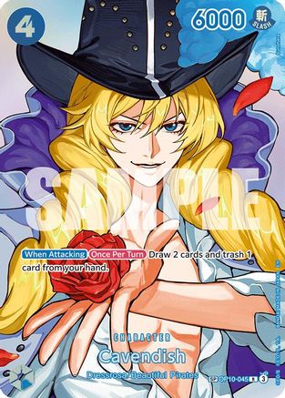 Cavendish (SP) (OP10-045) - [The Time of Battle] Foil