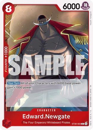 Edward.Newgate (ST30-003) - [Starter Deck EX: Luffy & Ace]
