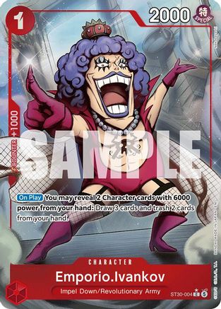 Emporio.Ivankov (Full Art) (ST30-004) - [Starter Deck EX: Luffy & Ace] Foil