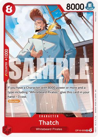 Thatch (OP16-005) - [The Time of Battle]