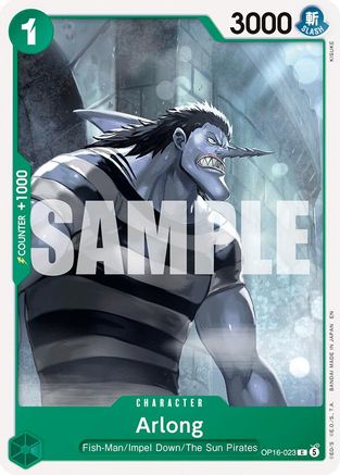 Arlong (OP16-023) - [The Time of Battle]