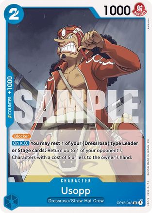 Usopp (OP16-043) - [The Time of Battle]