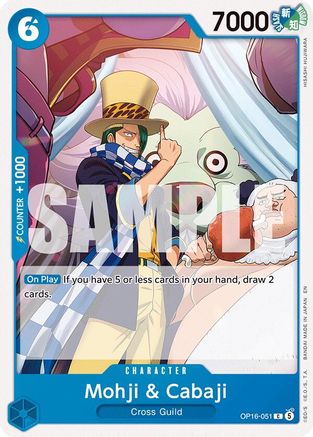 Mohji & Cabaji (OP16-051) - [The Time of Battle]