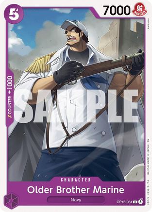 Older Brother Marine (OP16-061) - [The Time of Battle]