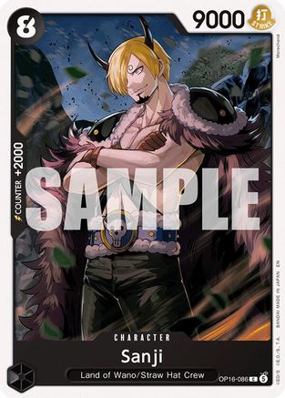 Sanji (OP16-086) - [The Time of Battle]