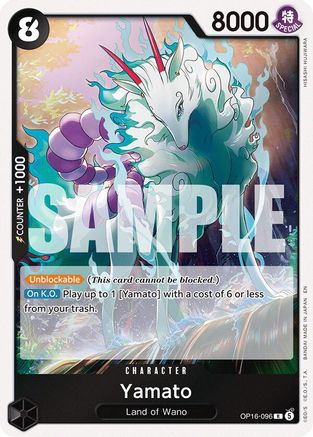 Yamato (096) (OP16-096) - [The Time of Battle] Foil