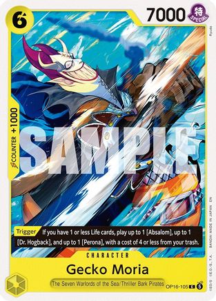 Gecko Moria (OP16-105) - [The Time of Battle]
