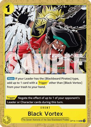 Black Vortex (OP16-115) - [The Time of Battle]