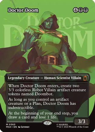 Doctor Doom (Borderless) (365)  [Marvel Super Heroes] Foil