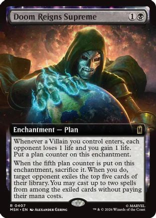 Doom Reigns Supreme (Extended Art)  [Marvel Super Heroes] Foil