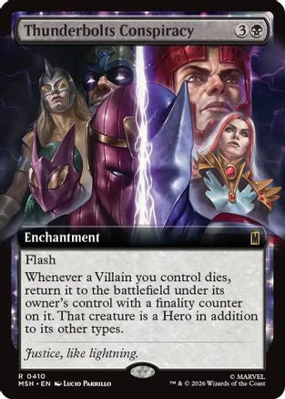 Thunderbolts Conspiracy (Extended Art)  [Marvel Super Heroes]