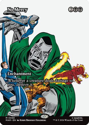 No Mercy (Borderless)  [Marvel Universe Eternal-Legal] Foil