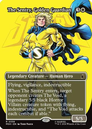 The Sentry, Golden Guardian (Borderless)  [Marvel Super Heroes]