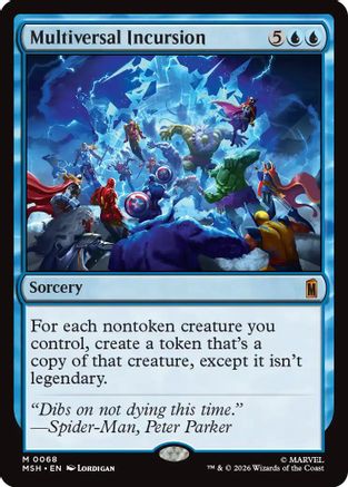Multiversal Incursion  [Marvel Super Heroes] Foil