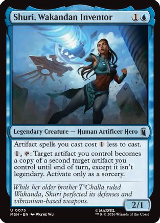 Shuri, Wakandan Inventor  [Marvel Super Heroes] Foil