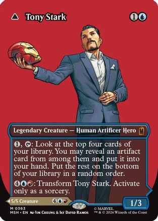 Tony Stark (Borderless) (0363)  [Marvel Super Heroes]