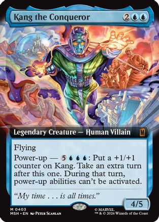 Kang the Conqueror (Extended Art)  [Marvel Super Heroes] Foil