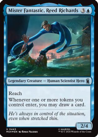 Mister Fantastic, Reed Richards (Surge Foil)  [Marvel Super Heroes] Foil