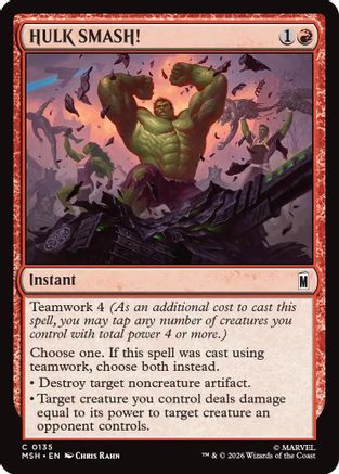 HULK SMASH!  [Marvel Super Heroes]