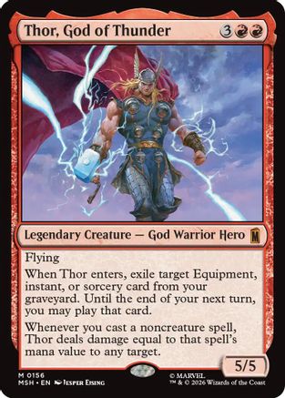 Thor, God of Thunder  [Marvel Super Heroes] Foil