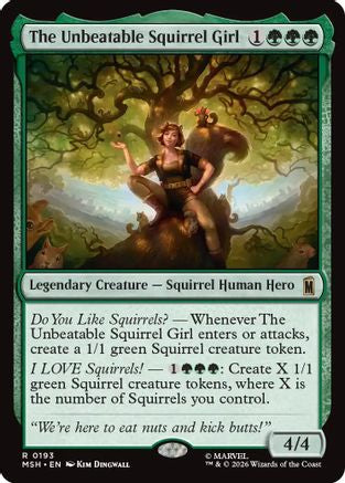 The Unbeatable Squirrel Girl  [Marvel Super Heroes]
