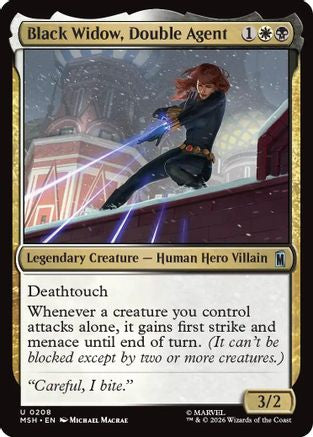 Black Widow, Double Agent  [Marvel Super Heroes] Foil