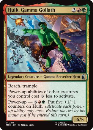 Hulk, Gamma Goliath  [Marvel Super Heroes]