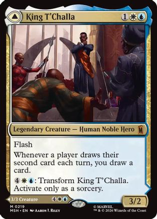 King T'Challa  [Marvel Super Heroes]