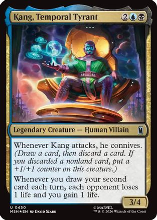 Kang, Temporal Tyrant (Surge Foil)  [Marvel Super Heroes] Foil