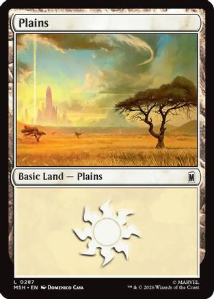 Plains (0287)  [Marvel Super Heroes] Foil