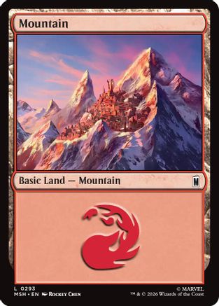 Mountain (0293)  [Marvel Super Heroes] Foil