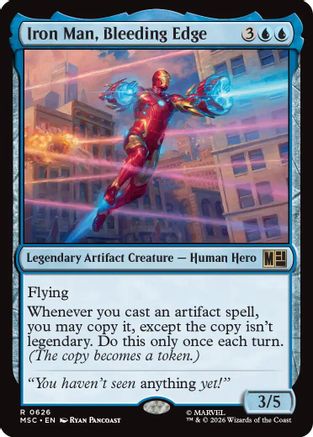 Iron Man, Bleeding Edge  [Commander: Marvel Super Heroes]