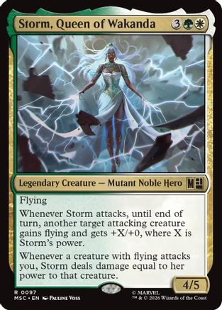Storm, Queen of Wakanda  [Commander: Marvel Super Heroes]