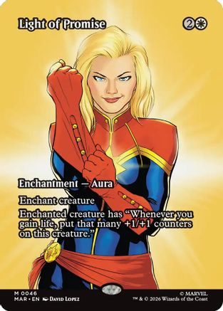 Light of Promise (Borderless)  [Marvel Universe Eternal-Legal] Foil