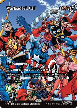Warleader's Call (Borderless)  [Marvel Universe Eternal-Legal]