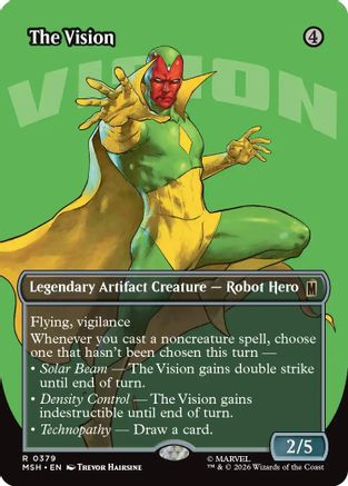 The Vision (Borderless)  [Marvel Super Heroes]