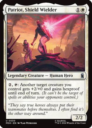 Patriot, Shield Wielder  [Marvel Super Heroes]