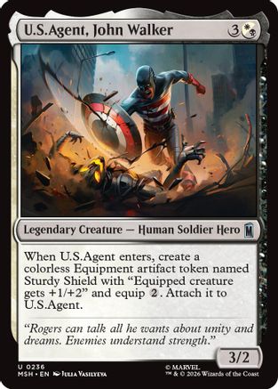 U.S.Agent, John Walker  [Marvel Super Heroes]