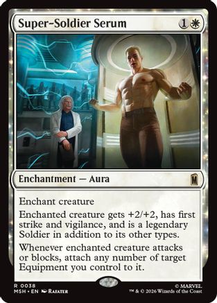Super-Soldier Serum  [Marvel Super Heroes] Foil