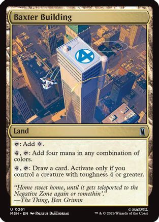 Baxter Building  [Marvel Super Heroes]