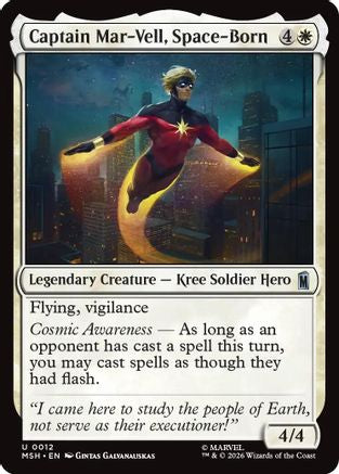 Captain Mar-Vell, Space-Born  [Marvel Super Heroes] Foil
