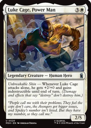 Luke Cage, Power Man  [Marvel Super Heroes] Foil