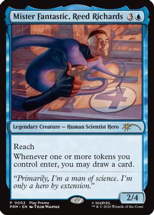 Mister Fantastic, Reed Richards  [Standard Showdown Promos]