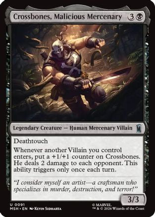 Crossbones, Malicious Mercenary  [Marvel Super Heroes]
