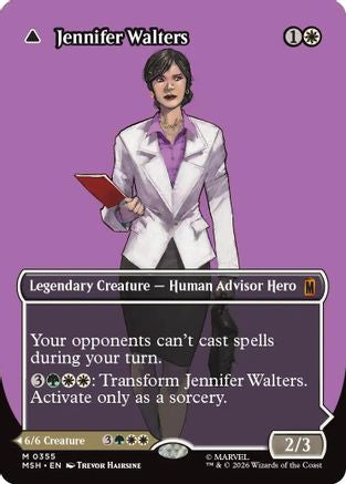 Jennifer Walters (Borderless) (0355)  [Marvel Super Heroes] Foil