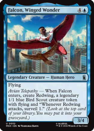 Falcon, Winged Wonder  [Marvel Super Heroes]