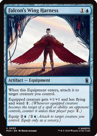Falcon's Wing Harness  [Marvel Super Heroes]